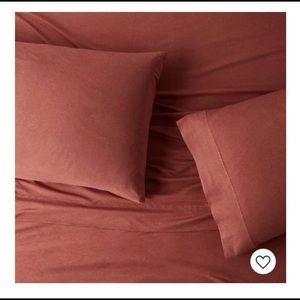 Casaluna Clay Full Jersey Cotton Sheet Set